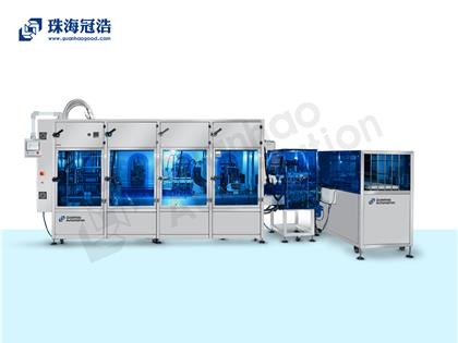 全自動(dòng)培養(yǎng)基無菌灌裝旋蓋機(jī)